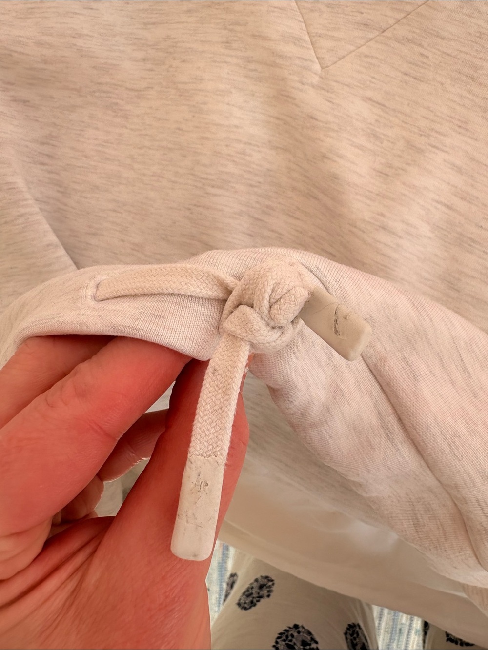 Varley Doublesoft Ivory Cowl-neck Sweatshirt-M - Picture 11 of 16